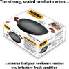 DEEP DRY PAN HAWKINS FUTURA AD75S L72 7.5L 36CM HARD ANODISED WITH LID