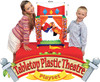 Toy Puppet Table Top Theatre Plastic Foldable