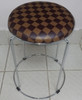 STOOL H093 BROWN 18.5" H X 11.5" W