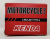 M/CYCLE TUBES 350/400 X 17 TR-6 KENDA 3.50/4.00