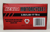 M/CYCLE TUBES 350/400 X 17 TR-6 KENDA 3.50/4.00