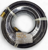 HOSE 3/4" X 50FT ESTAR BLACK CONTRACTOR WITH BRASS ENDS