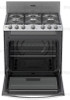 STOVE 6 BURNER WHIRLPOOL LWFR3400D 30" STAINLESS STEEL 1Y