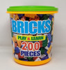 Toy Bricks 200pcs BLOCKS Bucket  CH111