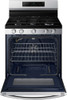 STOVE 5 BURNER SAMSUNG NX60A6511SS STAINLESS STEEL WITH AIR FRYER & PLATE-GRIDDLE