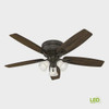 FAN 52" CEILING 1002 225 946 HUNTER OAKHURST