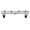 PRESSURE WASHER GUN JET RAIL SILVER ON WHEELS 4 JETS VEHICLE UNDERCARRIAGE