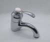 FAUCET LAVATORY #539 DIBILE WHT KNOB 3 TURN