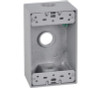 WEATHERPROOF OUTLET BOX GREY VISTA 5570 #FSB50-3