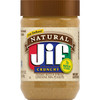 JIF PEANUT BUTTER NATURAL CRUNCHY 16oz 454g