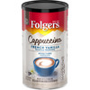 FOLGERS COFFEE CAPPUCCINO FRENCH VANILLA INSTANT 16oz 453g