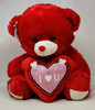 PLUSH TEDDY BEAR-50 RED I LOVE U