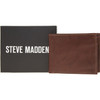 Wallet Men Steve Madden Slimfold Genuine Leather RFID