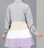 Top Tunic Colorblocked Blue / grey
