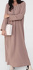 Dress Gown Plus Size Camel