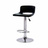 BAR STOOL 6-01511 JESSAR ADJUSTABLE HEIGHT & SWIVEL ?GLAMOUR? BLACK