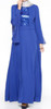 Dress Evening  Royal Blue