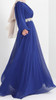 Dress Evening  Royal Blue