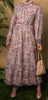 Dress Floral Lined Lilac / Grey / white