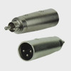 PLUG XLR MALE TO RCA MALE ZA-XLRM-RCAM ZEBRA
