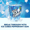 ICE BREAKERS ICE CUBE PEPPERMINT SUGAR FREE GUM 40-PIECES