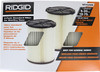 VACUUM FILTER RIDGID VF4200 2PCS PACK