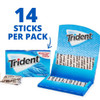 TRIDENT ORIGINAL FLAVOR GUM SUGAR FREE 14-PIECES