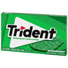 TRIDENT SPEARMINT FLAVOR GUM SUGAR FREE 14-PIECES