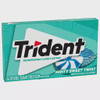 TRIDENT MINTY SWEET TWIST FLAVOR GUM SUGAR FREE 14-PIECES