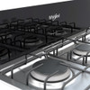 STOVE 6 BURNER WHIRLPOOL LWFR3100B 30" BLACK 1Y