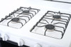 STOVE 4 BURNER WHIRLPOOL LWF7230Q 30" WHITE 1Y