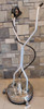 PRESSURE WASHER GUN JET SILVER ON WHEELS 4 JETS 18" SURFACE CLEANER