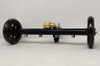 PRESSURE WASHER GUN JET RAIL BLACK ON WHEELS 4 JETS SURFACE & VEHICLE UNDERCARRIAGE (TWO LANCE)