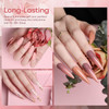 Nail Modelones Gel Polish Set- 6 Colors Nude Pink Brown