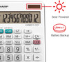 CALCULATOR SHARP EL-334WB