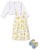 Baby Dress Set Hudson w/ Cardigan & Shoe 3pcs