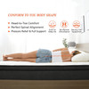 MATTRESS KING SWEETNIGHT ST807K 80" X 76" X 12"