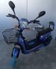 ELECTRIC BIKE TOP ONE 3-SPEED WITH MIRRORS, TURN SIGNALS, ALARM AND CHARGER EBIKE