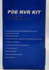 SECURITY CAMERA KIT 4-PORT NVR JORTAN 85146POE48V-4 5MP POE COMBO KIT