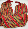 HAMMOCK FINE STRIPES COLOURED RED END