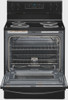 STOVE 4 BURNER WHIRLPOOL WFC315S0JB ELECTRIC BLACK 30" 1Y
