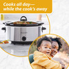 SLOW COOKER CROCK-POT SCV700-S-BR 7Q OVAL