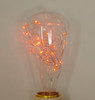BULB LED MED COLOURED W/STRING INSIDE OVAL