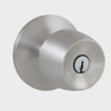 LOCK DEFIANT ENTRY KNOB 154 644 STAINLESS STEEL