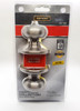 LOCK DEFIANT ENTRY KNOB 881 996 SATIN NICKLE