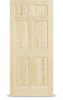 DOOR PINE 36" X 80" INTERIOR CLEAR