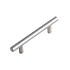 HANDLE T BAR PULL 6" SILVER LIGHT DOR739343 (96MM 3.78" )