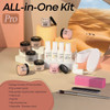 Nails Dip Powder Kit Azurebeauty 8 colors Nude Brown