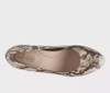 Footwear Women Clarks Pump Adriel Viola Taupe Snake Print