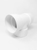 PVC TEE 3" LIGHT EQUAL DWV/TY
